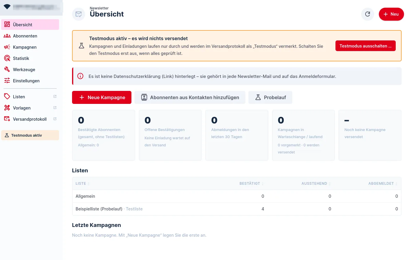 Übersicht